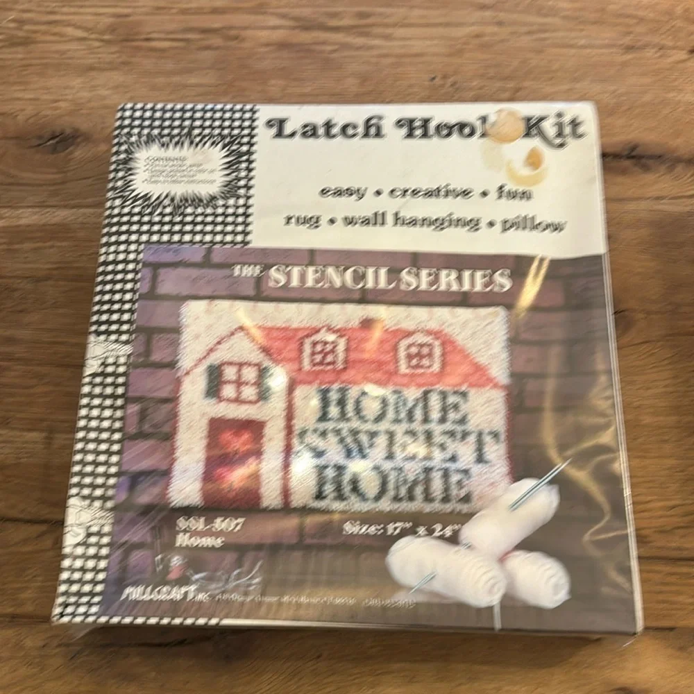 Latch Hook Kit Millcraft Home Vintage SSL-507